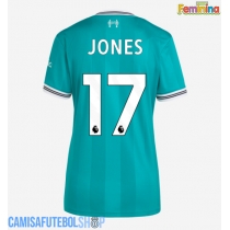 Camisa de time de futebol Liverpool Curtis Jones #17 Replicas 3º Equipamento Feminina 2025-26 Manga Curta